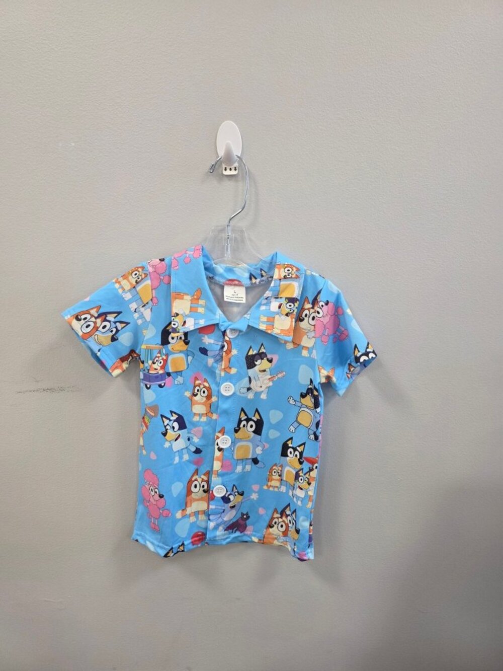 Blue Dog Button Down shirt